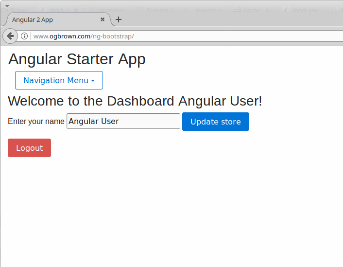 Angular Starter App